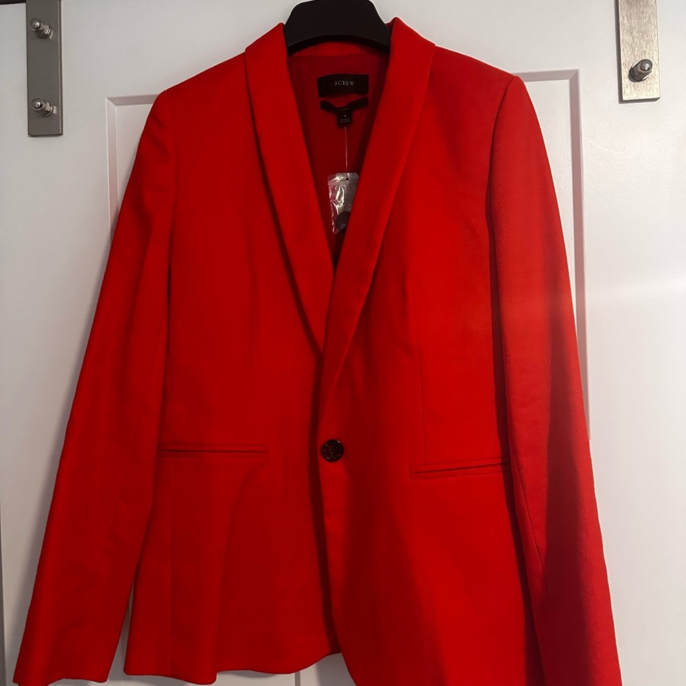 NWT J. Crew Parke blazer in stretch linen blend- size 4